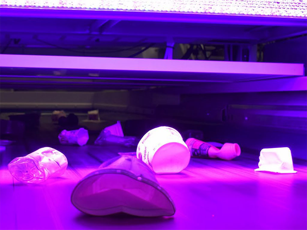 Digital watermark technology sorting infrared detection - Berry project